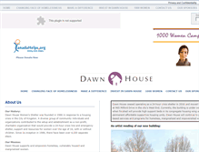 Tablet Screenshot of dawnhouse.net